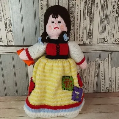 Jean Greenhowe Hand Knitted Cinderella Doll Topsy Turvy Soft Toy Rags To Riches • £19.95