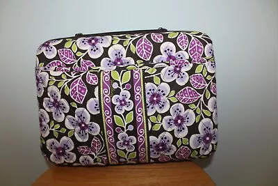 Vera Bradley Plum Petals NWT Hard Shell Mini Laptop/Tablet Case • $35.99