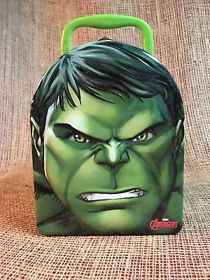Marvel Avengers The Hulk Tin Lunchbox Small Size Candy Tin Box. • $14
