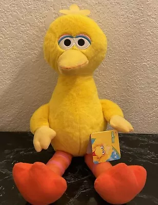 New Sesame Street BIG BIRD 18  Plush Just Play Kids Toy NWT Elmo’s Friends • $10.99