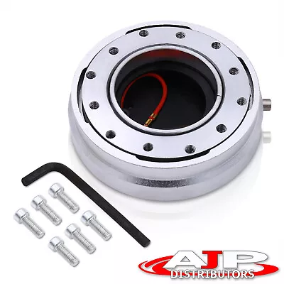 Attachment Steering Wheel Hub Adapter Quick Release Assembly Silver For Audi VAG • $19.99