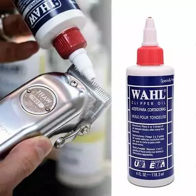 Clipper Oil Wahl Hair Clippers Trimmer Shaver Blade Lubricant 118ml / 4oz New • $16.18