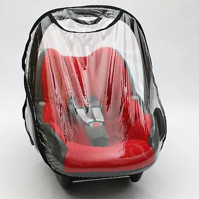 Rain Cover To Fit OBABY Car Seat Raincover VENTILATED (Black) • £7.49