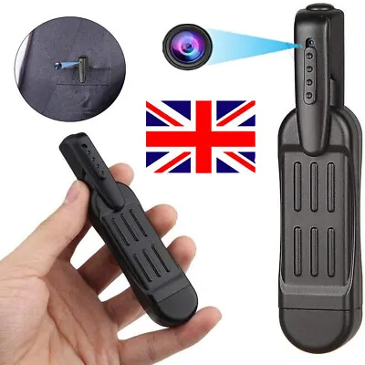 £12.62 • Buy 1080P HD Mini Pocket Pen Camera Hidden Portable Body Video Recorder DVR Cam FP