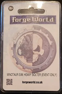 Forge World Minotaur S/M: Heavy Bolter (Event Only) Blister Resealed • £40