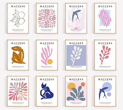 £15.99 • Buy Henri Matisse Exhibition Print Matisse Poster Flower Floral Decor Wall Art