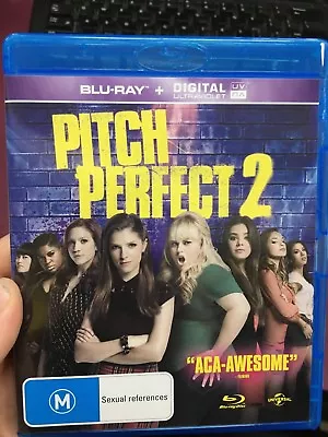 $7.90 • Buy Pitch Perfect 2 Ex-rental BLU RAY (2015 Anna Kendrick Rebel Wilson Comedy Movie)