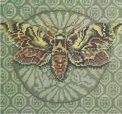 EHRMAN Kaffe Fassett HAWKMOTH Tapestry Needlepoint KIT Ultra Rare VINTAGE • $246.33