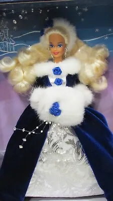 Mattel 1990 Fao Schwarz Special Edition Barbie Doll #5946 MIB Winter Fantasy • $20.99