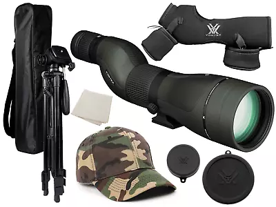 Vortex Optics Diamondback HD Spotting Scope 20-60x85 Straight W/ CF Hat & Tripod • $519