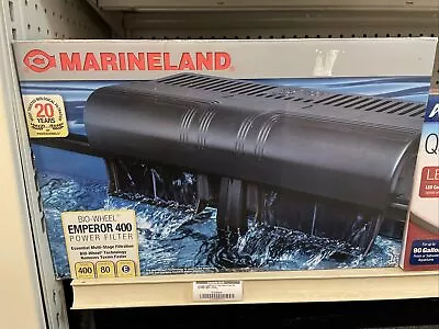 Marineland Emperor Power Filter Pro Series Habitat 400 (400 GPH Up 80 Gallon)... • $109.99