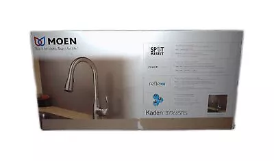 MOEN Kaden Single-Handle Pull-Down Sprayer Kitchen Faucet Stainless • $99.95