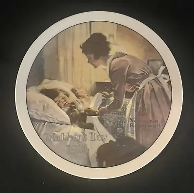 Norman Rockwell-First Limited Edition 1976 Collector’s Plate “A Mother’s Love” • $21.55
