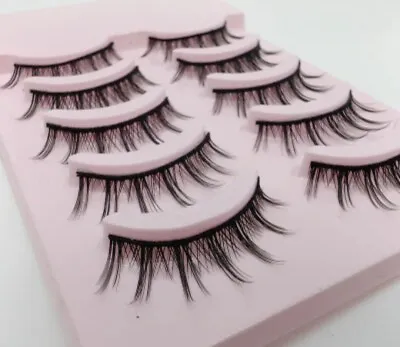 False Eyelashes (No Glue Provided) 5 Pairs • £0.99