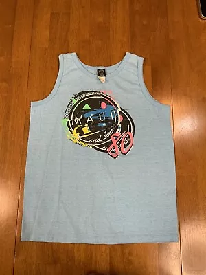 Maui And Sons Since 80’ Tank Top Size Large Boys Great Shape • $9.99