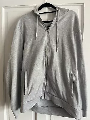 ZARA - Men’s  Light Grey Zip Up Hoodie • £5