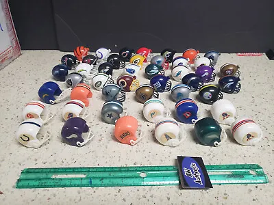 14 NFL Micro Football Helmets From 1970s 32 Modern Micro Helmets As 1 Lot • $24.72