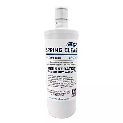 Insinkerator F-701R Compatible Water Filter Cartridge From SpringClear SPC-701 • £24.79