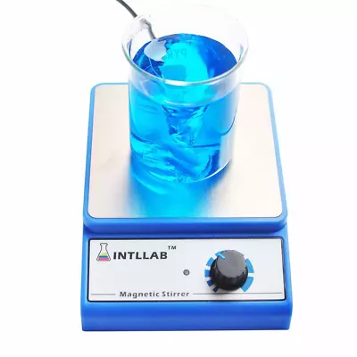 INTLLAB Magnetic Stirrer Stainless Steel Magnetic Mixer With Stir Bar No Heating • $38.34