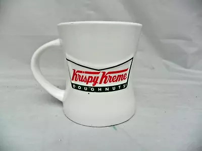 Raised Logo Krispy Kreme Doughnuts Heavy Ceramic Coffee Mug Cup  14oz • $10