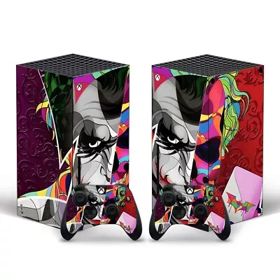 Xbox Series X Skin Joker Fan Art Sticker Decal Vinyl Wrap For Console Controller • $17.49