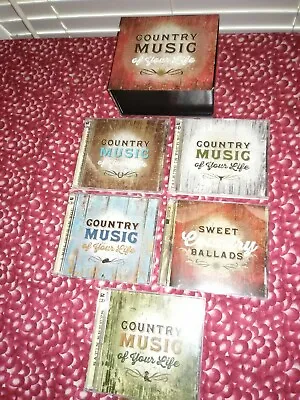 Country Music Of Your Life 10 CD Boxed Set 150 Songs Time Life  • $57