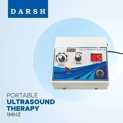 Ultrasound Therapy 1MHz Portable Pain Relief Physiotherapy Machine Free Shipping • £102