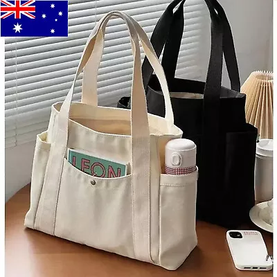 Large Capacity Tote Bag Women Versatile Handbag Laptop Bag Work Student Bag AU • $19.99