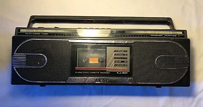 Vintage 1980's AKAI AJ-201 Ghetto Blaster Boombox STEREO RADIO • $32