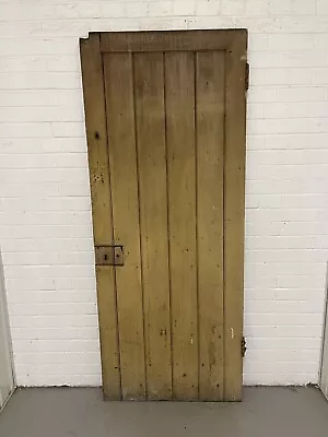 Reclaimed Victorian Edwardian Internal Door Or Barn Door 1910 X 785mm • £99.99