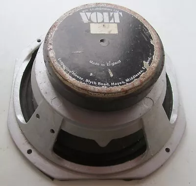 Volt Loudspeakers B250.3 ????? 10  Old But Quality Driver. 8 OHM • £15