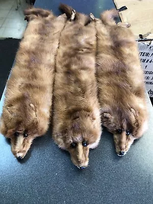 3- Vintage Mink Stole By Rich Furs Dittrich Detroit • $59.99