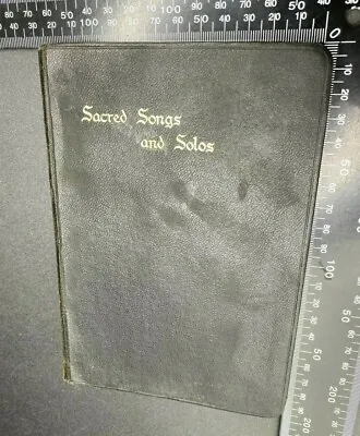 Sacred Songs And Solos - Ira D Sankey - Morgan & Scott - 1200 Pieces • £15.66