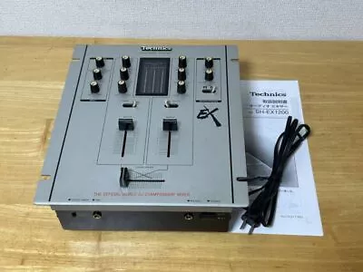 Used Technics DMC Official Audio DJ Mixer SH-EX1200 Analog Tested • $546.06