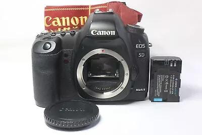 [AS IS] Canon EOS 5D Mark II 21.1MP Digital SLR Camera Black Body From Japan • $288.31