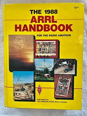 1988 AARL Handbook For Radio Amateurs  • $12