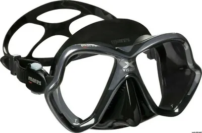 MARES X-Vision Silicone Diving Snorkel Spearfishing Scuba Freediving Mask  • $49.99