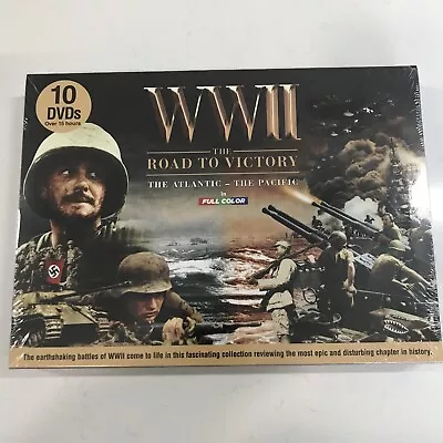 WWII: The Road To Victory - The Atlantic/The Pacific In Full Color (DVD... • $24.99