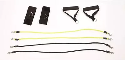 Fitness System Accessories Resistance Bands Ankle Straps Handles • $39.88