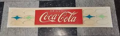  VINTAGE Drink Coca Cola Vending Machine Panel Sign Display. See Pics.  • £118.74