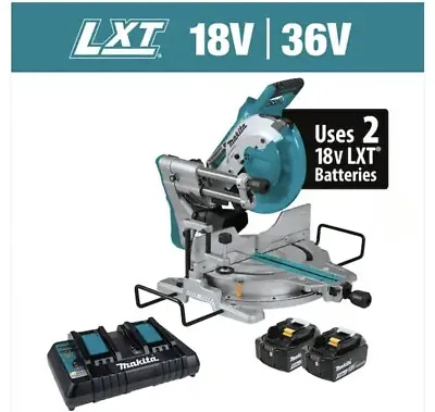 Makita 36V LTX Brushless 10  Duel Bevel Sliding Compound Miter Saw With Laser... • $800