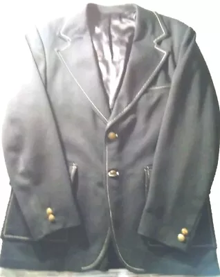 Vintage Blazer Men Beautiful Black Size L • $39