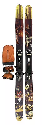 Armada JJ 185 Cm Backcountry Skis With Marker Baron Bindings & Climbing Skins • $650