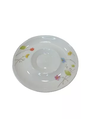 MiKASA Bone China Just Flowers 6.25  Teacup Plate A4-182 Narumi Japan • $6