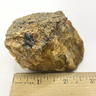 Colorado Magnetite In Pegmatite (Feldspar Quartz And Biotite) Rock Mineral • $9.95