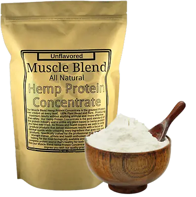 Hemp Heart Protein 76% Concentrate USA Pure Unflavored Non-GMO 32 Oz Pouch • $45