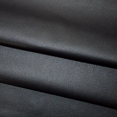 Upholstery Hide Small Pieces Black 1.2/1.4mm Best Quality N400 BARKERS LEATHER • £13.75