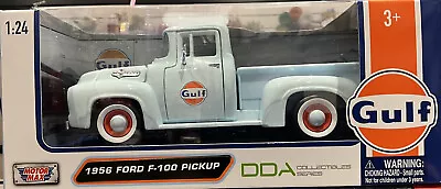 1/24 Gulf 1956 Ford F-100 Pickup • $48.95