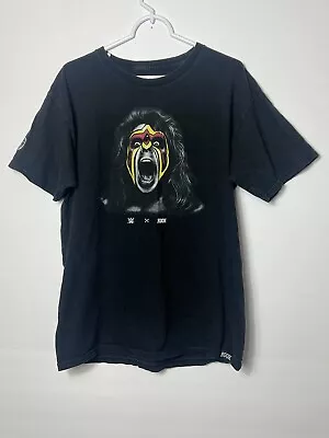 WWE Ultimate Warrior X ROOK Limited Edition Black T Shirt Size Large • $17.08