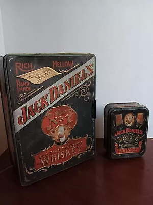 Vintage Jack Daniels Old No. 7~ Whiskey Tins~ 2 Piece • $24